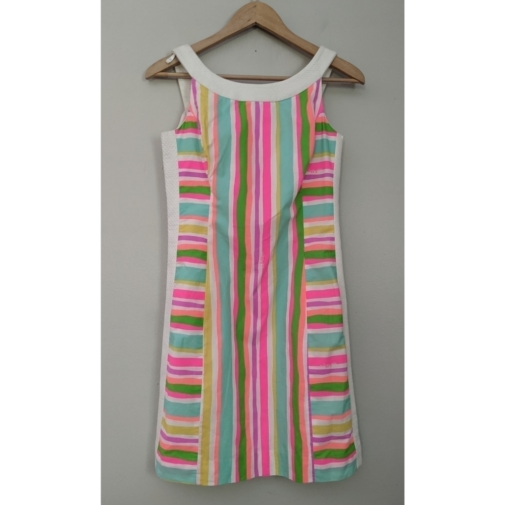 Lilly Pulitzer Darcy Dress in Spicy Stripe Size 0